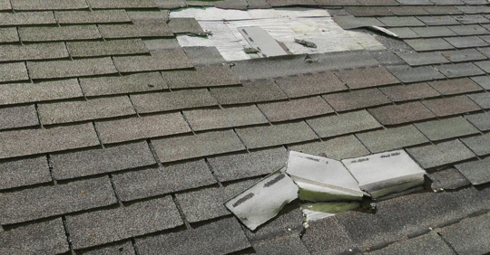 Roof Shingle Hail Damage